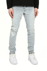 Purple Brand Kivu Repair Jeans Light Blue
