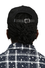 Purple Brand Crystal Gothic P Hat Black