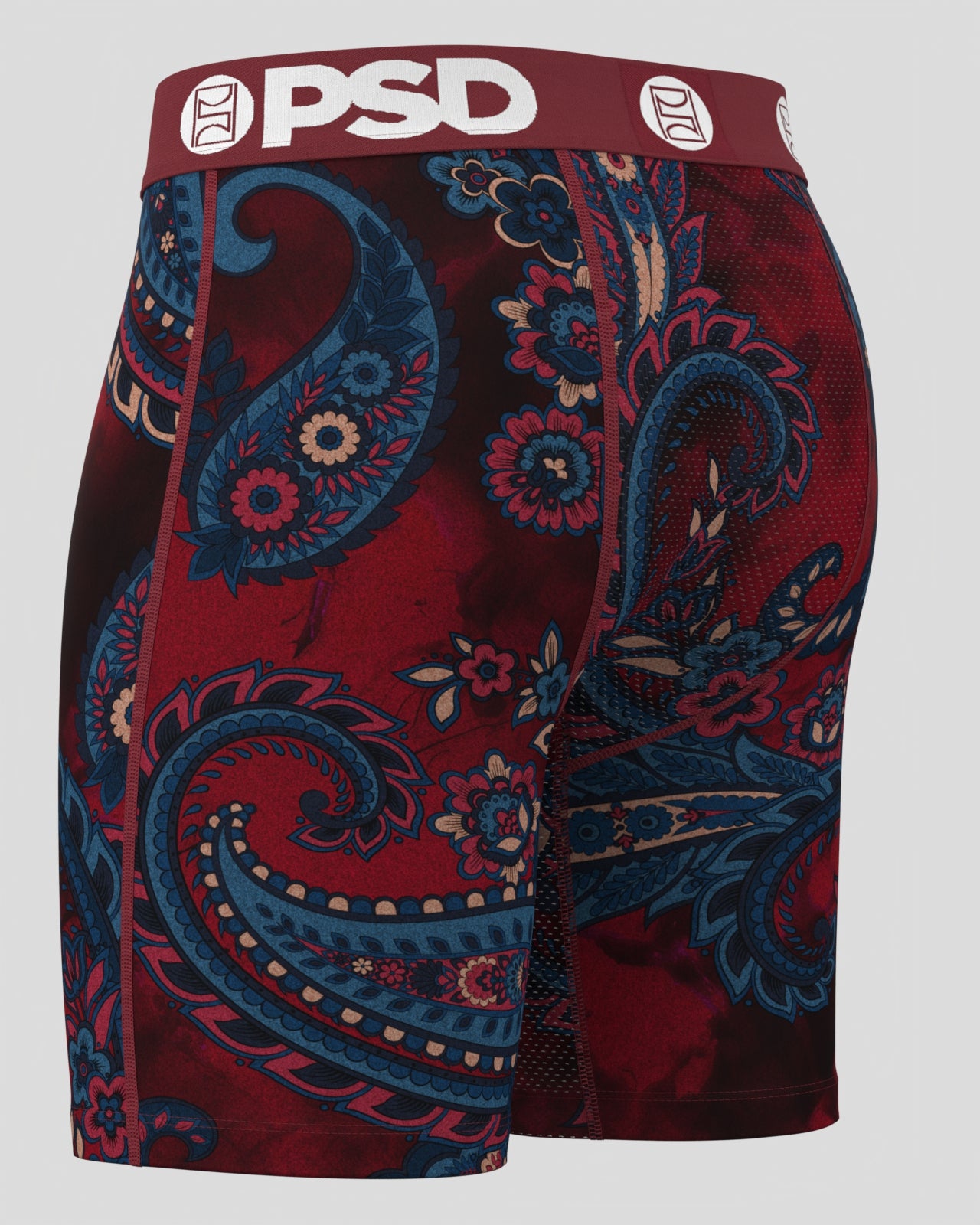 PSD Men's Underwear 'Bordeaux Paisley' - 425180047