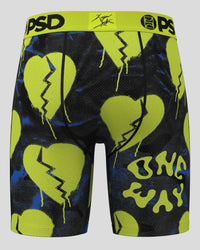PSD Men's Underwear - Neon Hearts Mm - 224180102
