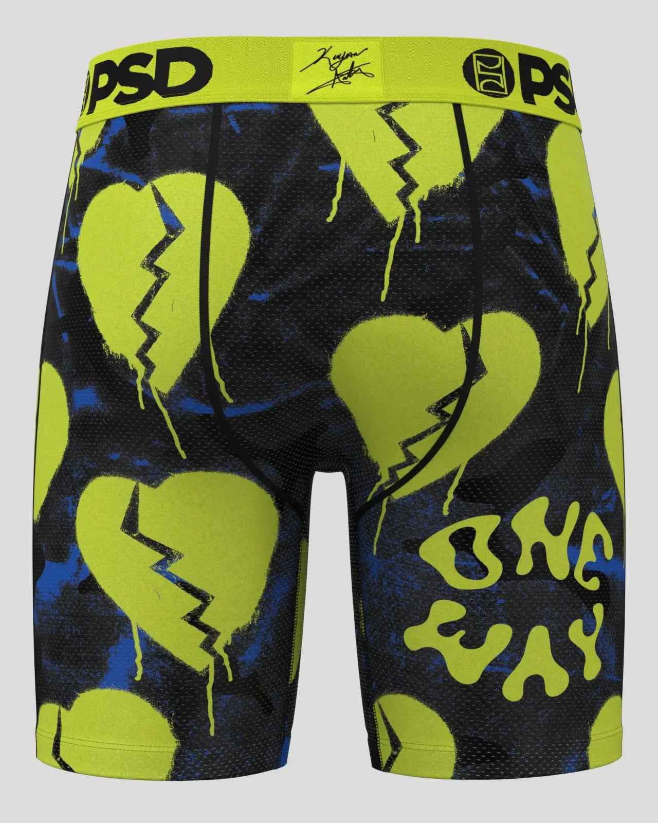 PSD Men's Underwear - Neon Hearts Mm - 224180102