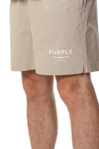 Purple Brand All Round Shorts Brown