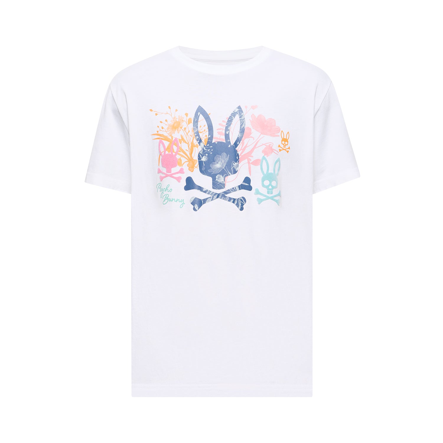 Psycho Bunny Santino Graphic Tee White