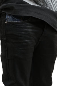 Purple brand Skinny Coated Indigo jeans Black