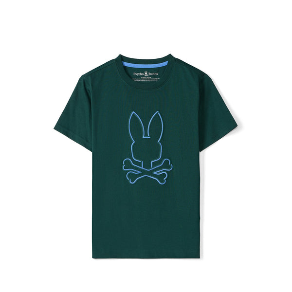 Psycho Bunny Kids Hamilton Graphic T-Shirt – 339 Sea Moss