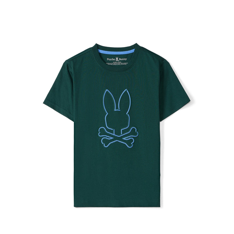Psycho Bunny Kids Hamilton Graphic T-Shirt – 339 Sea Moss