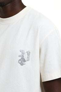 Purple brand Textured Jersey Tee Off white