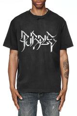 Purple brand Hwt Jersey Tee Black