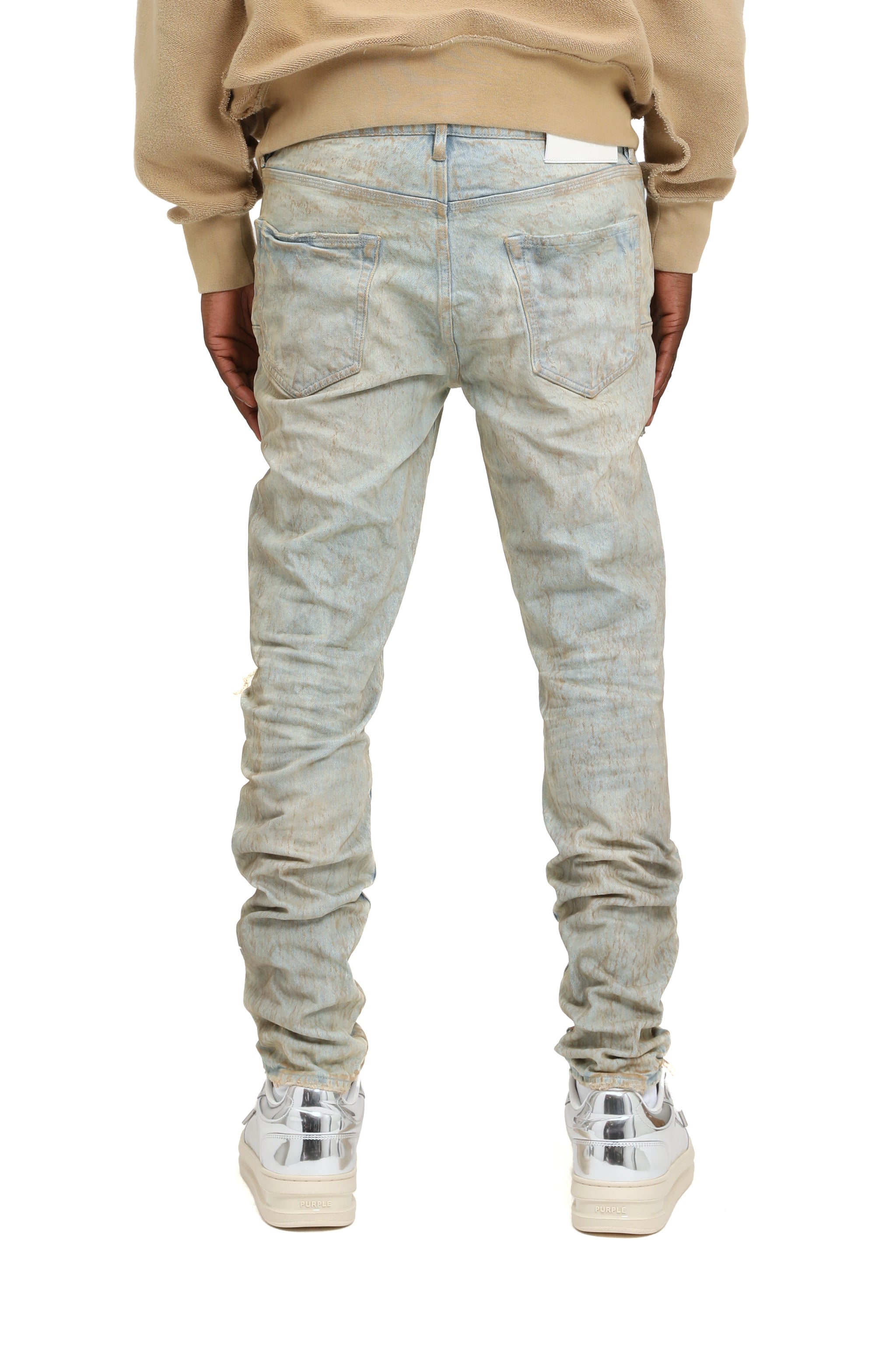 Purple brand Skinny Mud Jeans Tan