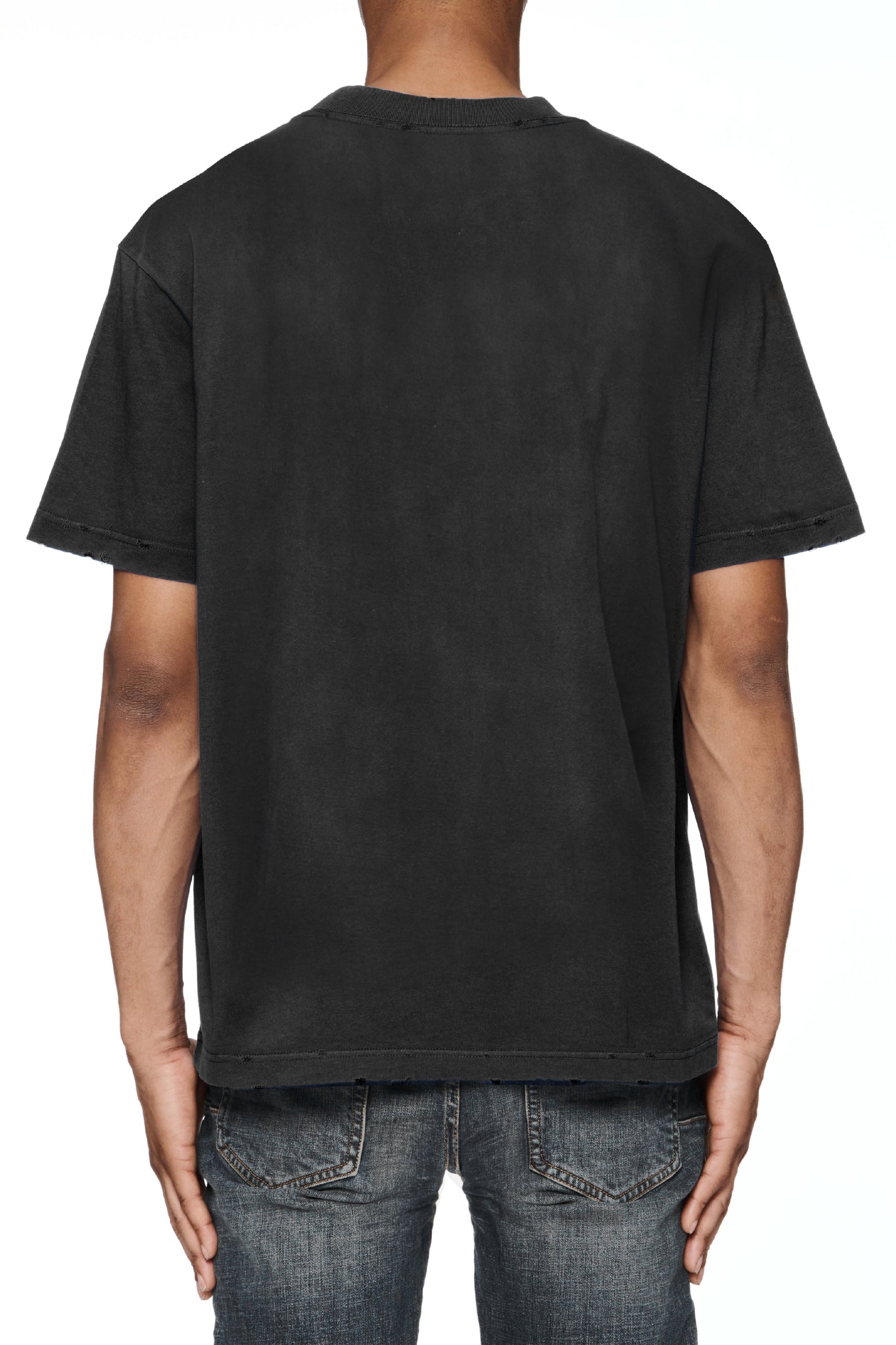 Purple brand Hwt Jersey Tee Black