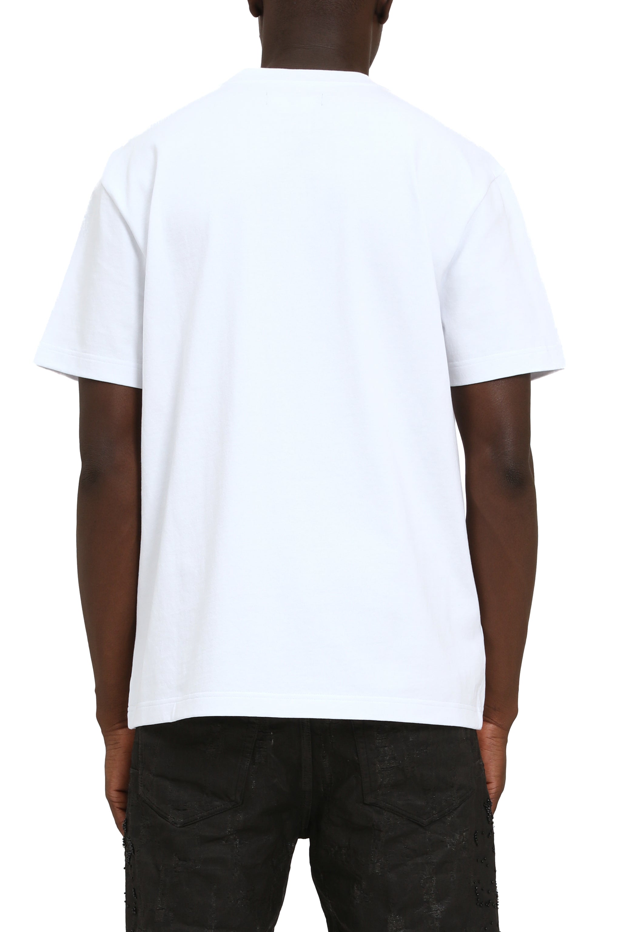 Purple brand Hwt Jersey Tee White
