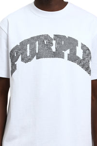 Purple brand Hwt Jersey Tee White