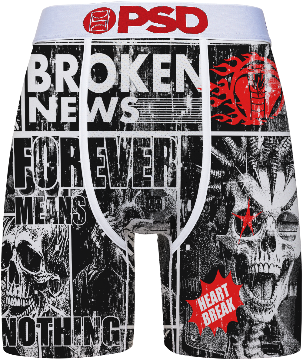 PSD Men's Underwear 'Broken News' - 226180114