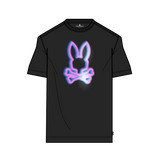 Psycho Bunny Men’s Andros Graphic Tee – Black