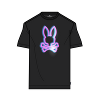 Psycho Bunny Men’s Andros Graphic Tee – Black