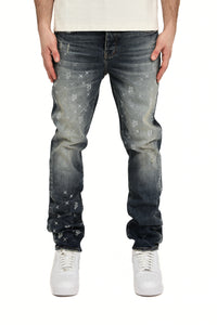 Purple Brand Mono Bling Vintage Jeans Mid indigo