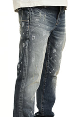 Purple Brand Mono Bling Vintage Jeans Mid indigo