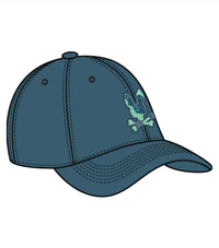 Psycho Bunny Olivier baseball cap mallard blue
