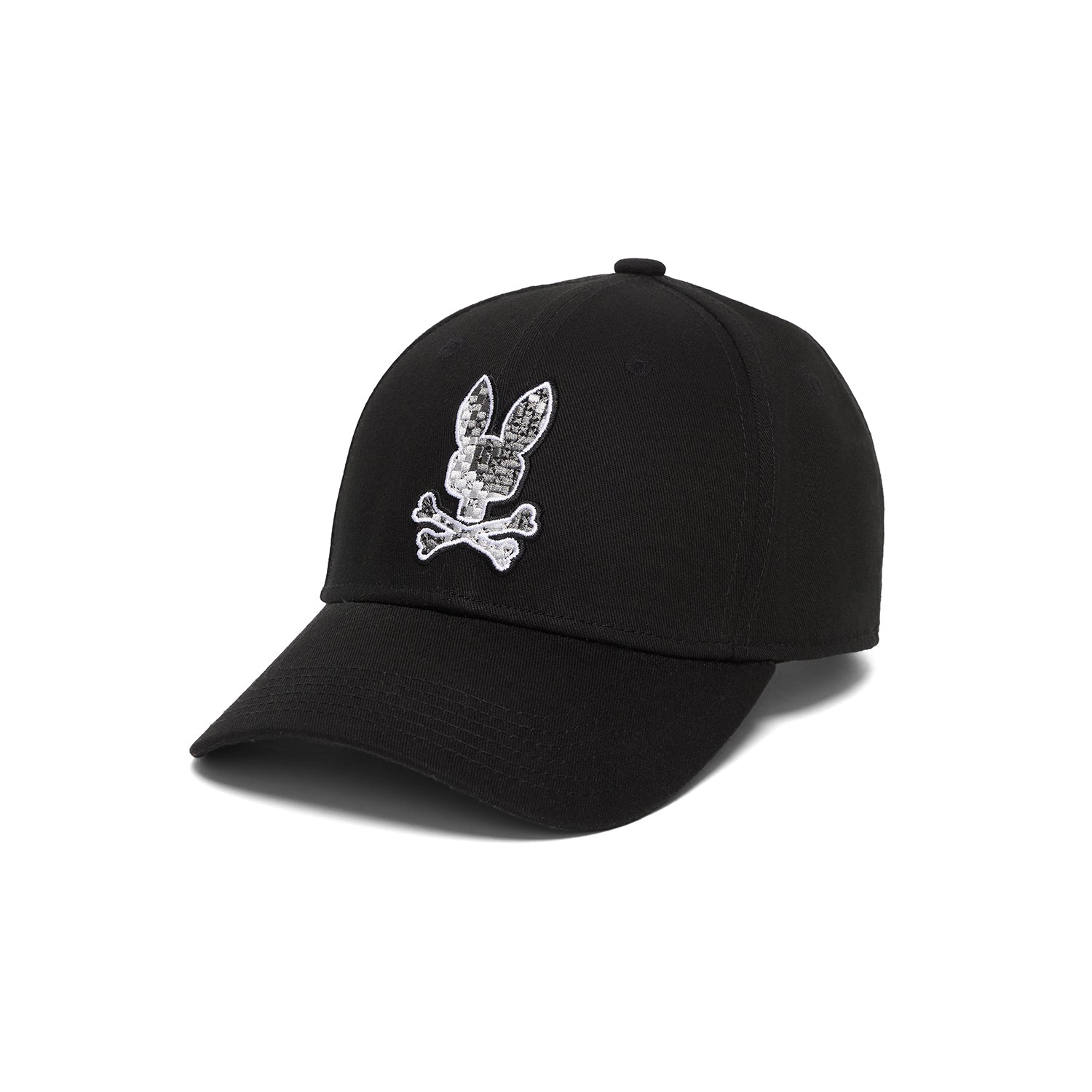Psycho Bunny Olivier Baseball Cap Black