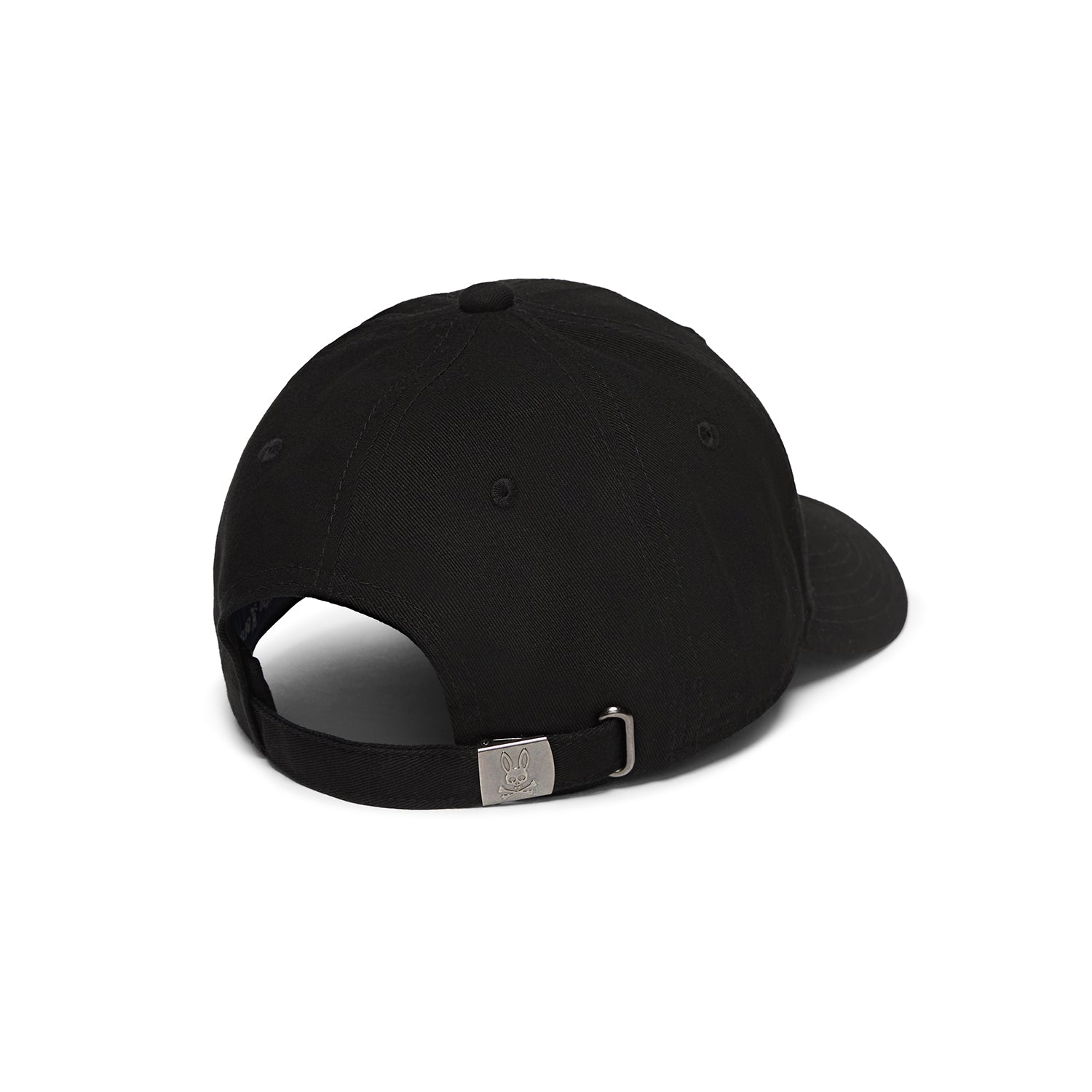 Psycho Bunny Olivier Baseball Cap Black