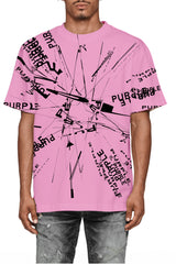Purple brand Hwt Jersey Tee Fuchsia Pink