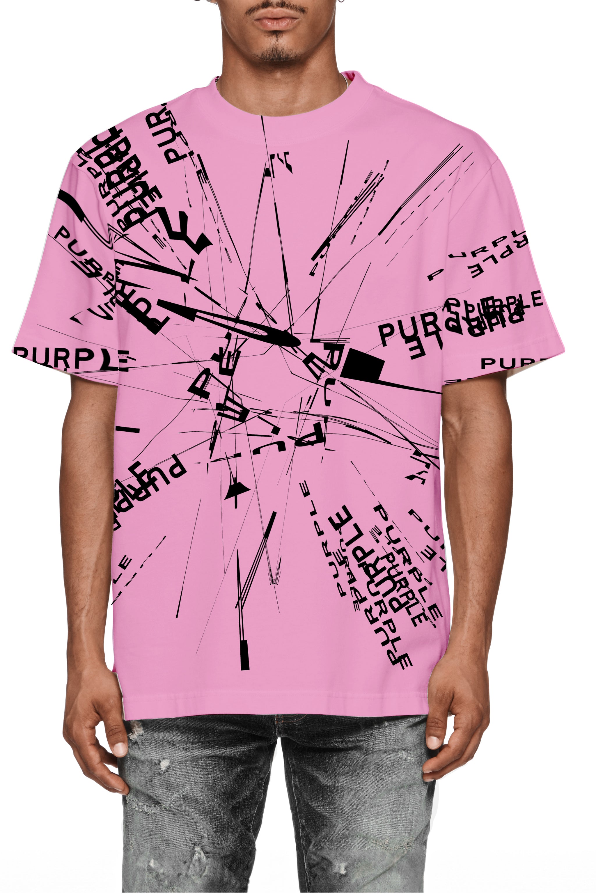 Purple brand Hwt Jersey Tee Fuchsia Pink