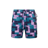 Psycho Bunny Olivier All Over Bunny Swim Trunk Mallard Blue