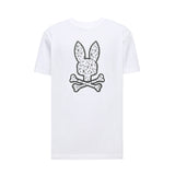 Psycho Bunny Nev Bunny Graphic Tee White