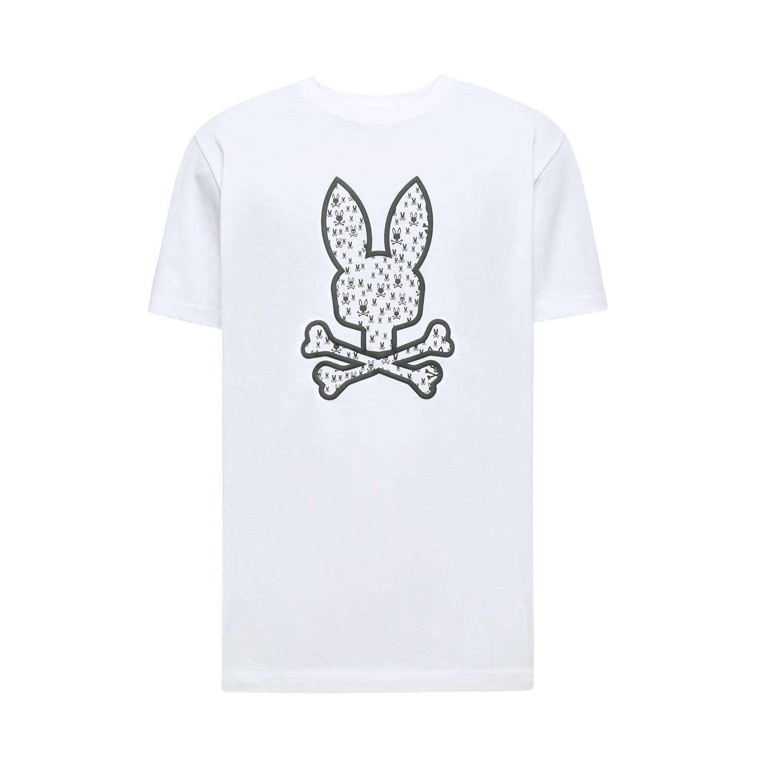 Psycho Bunny Nev Bunny Graphic Tee White