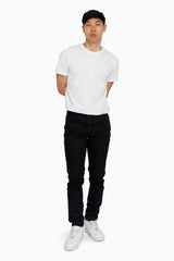 Smoke Rise Essential Dry Effect Washed Jeans Jet Black