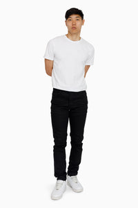 Smoke Rise Essential Dry Effect Washed Jeans Jet Black