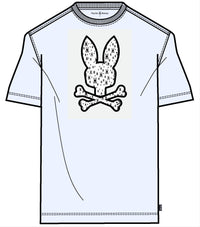 Psycho Bunny Nev Bunny Graphic Tee White