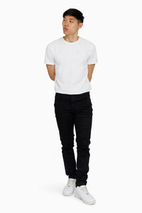 Smoke Rise Essential Dry Effect Washed Jeans Jet Black