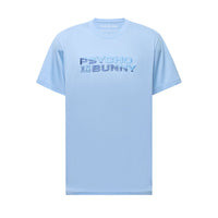 Psycho Bunny Berni Embroidered Wordmark T-Shirt – Serenity Blue
