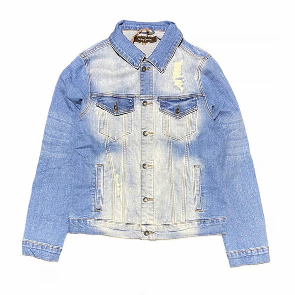 Crysp Denim (Light Wash Bering Jacket -205z