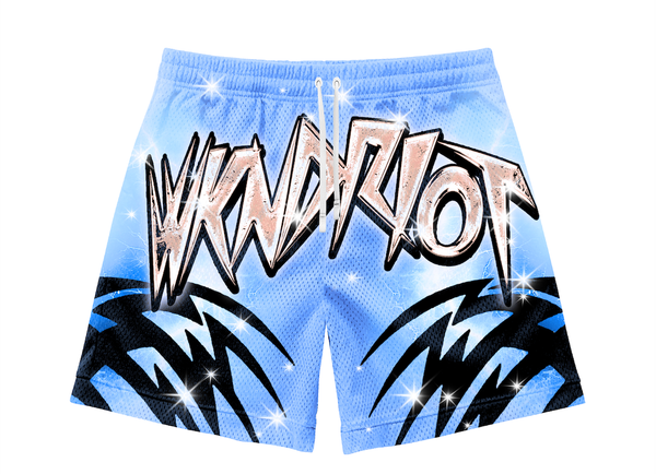 Wknd Riot (Blue 'Baby Alien' Short)