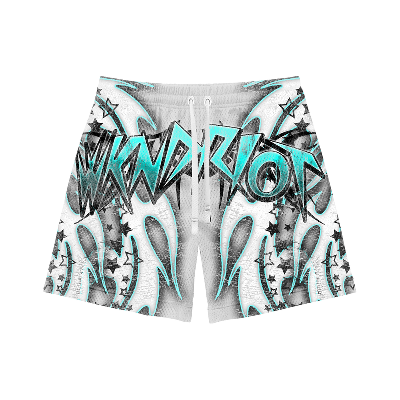 Wknd Riot (White 'Btc' Short)