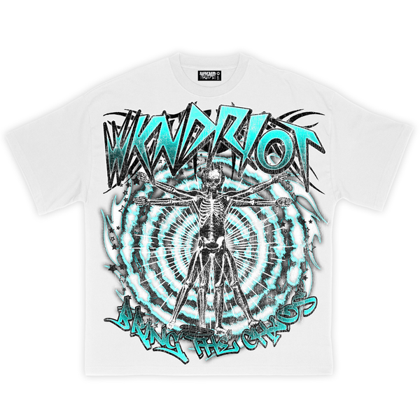 Wknd Riot (White 'Btc' T-Shirt)