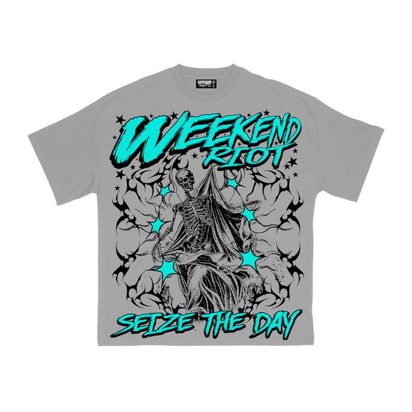 Wnkd riot (Grey "seize the day t-shirt)