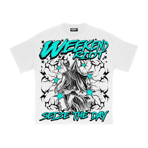 Wnkd riot (White "seize the day t-shirt)