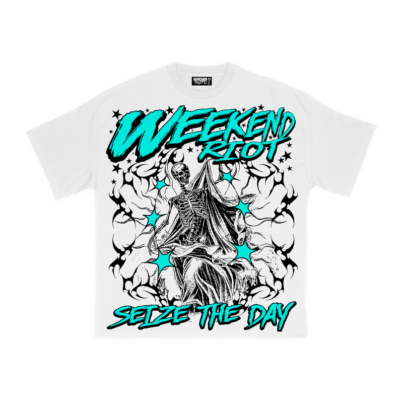 Wnkd riot (White "seize the day t-shirt)