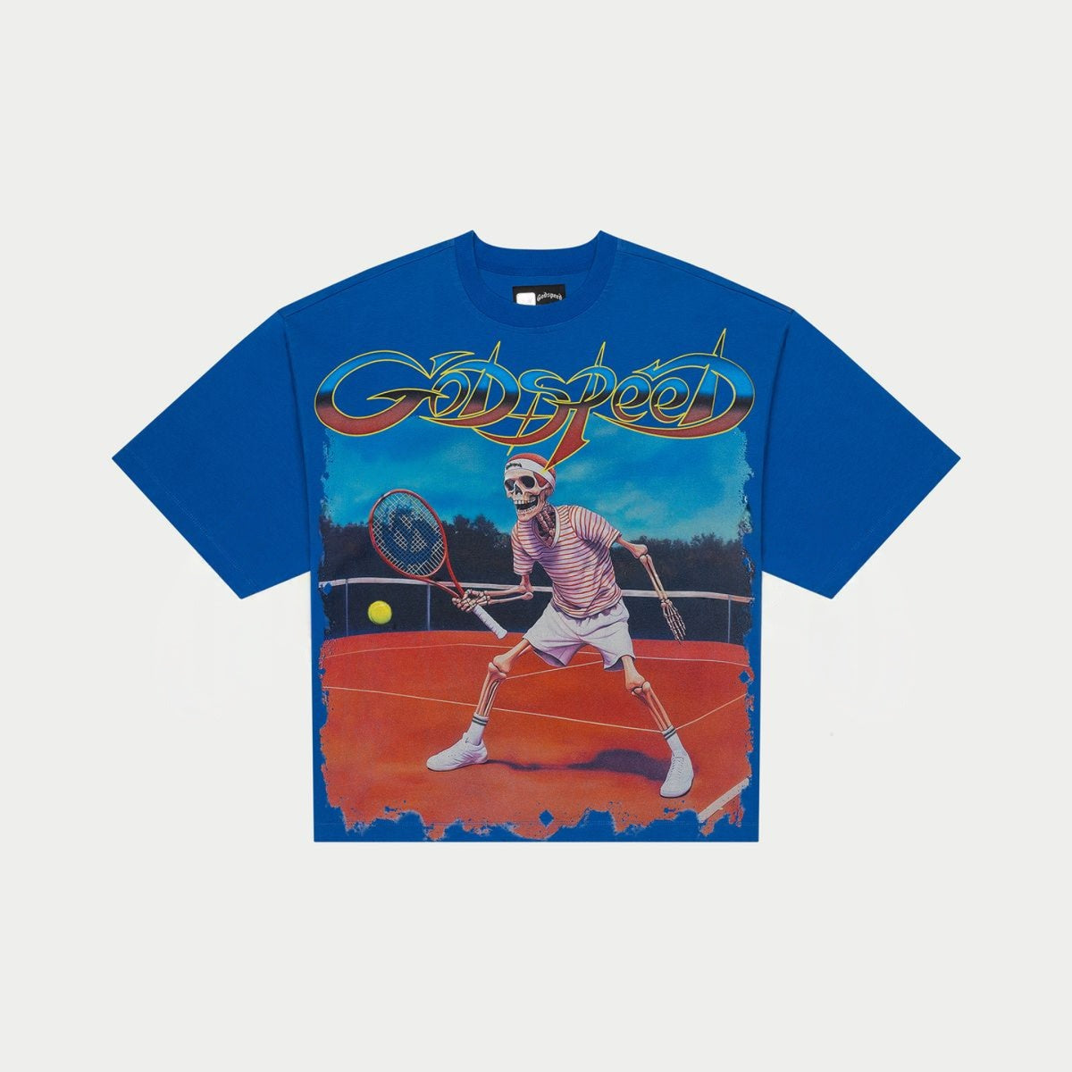 Godspeed Top Spin Tee Blue Wash