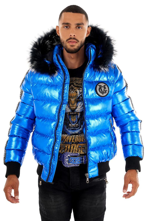 Avenue George (blue/black gv puffer jacket)