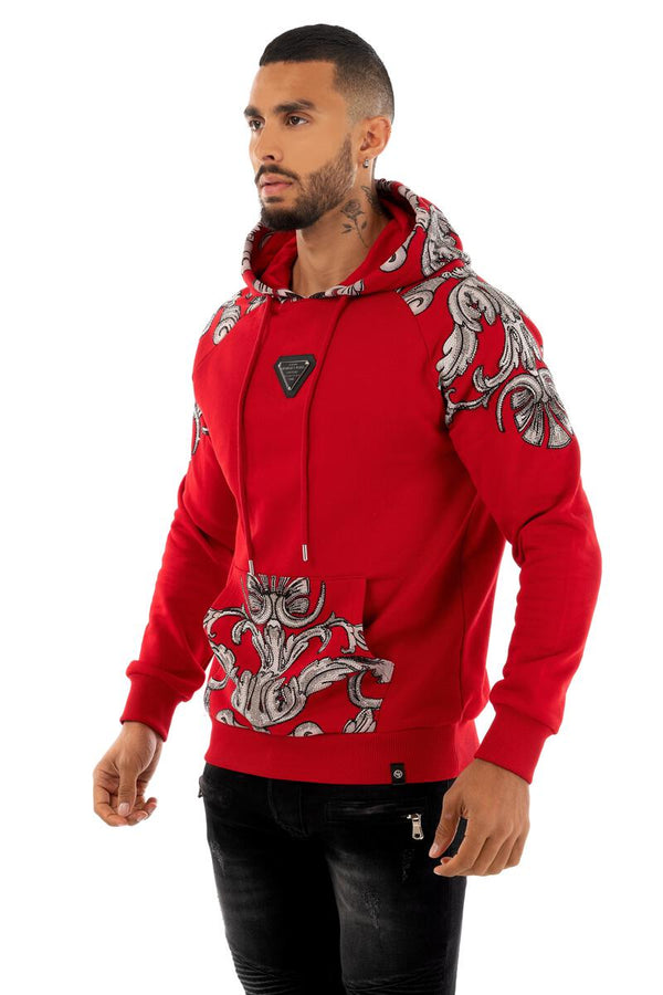 Avenue George (red "gv baroque hoodie)