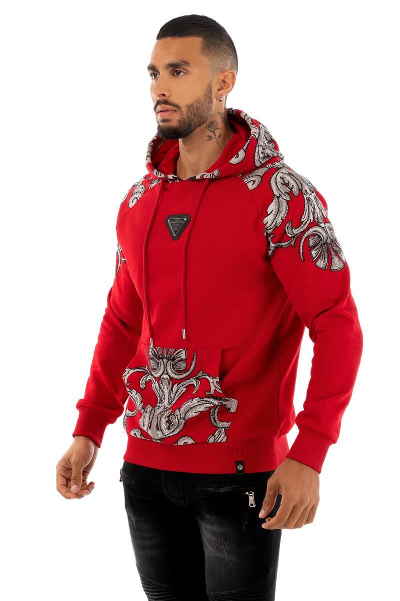 Avenue George (red "gv baroque hoodie)