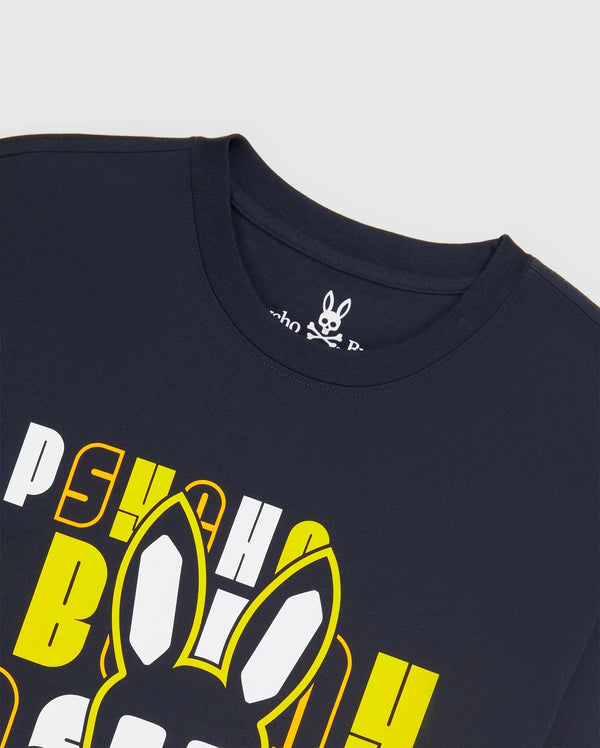 pscyho bunny (navy men's krome graphic t-shirt)