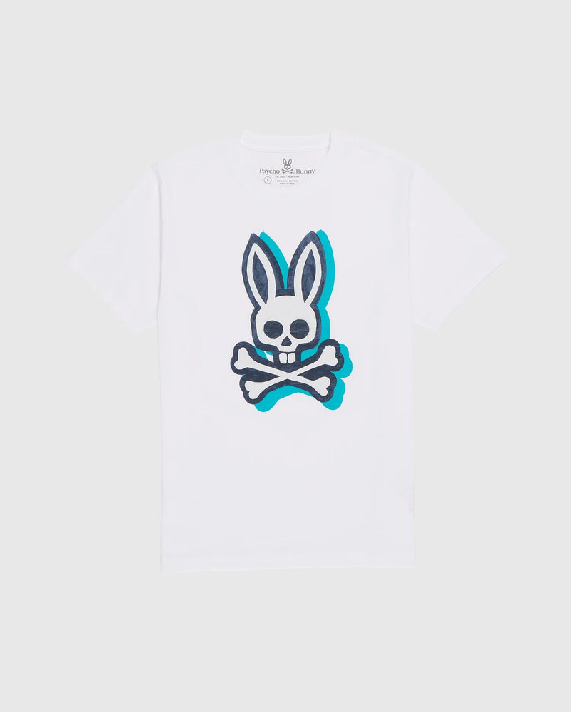 Psycho bunny (white men's varick t-shirt)