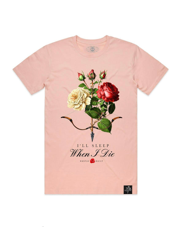 hasta muerte (pink "bow and roses t-shirt)