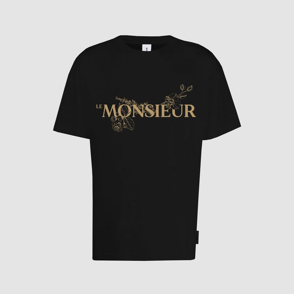 Le monsieur (black notes t-shirt)