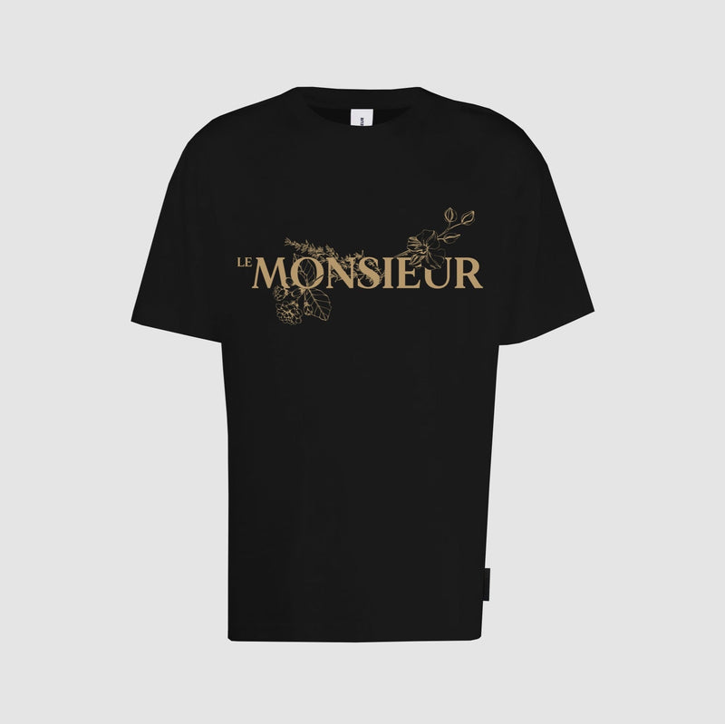 Le monsieur (black notes t-shirt)